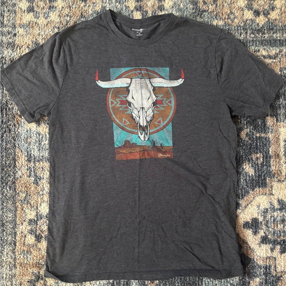Charcoal Gray Graphic T-Shirt